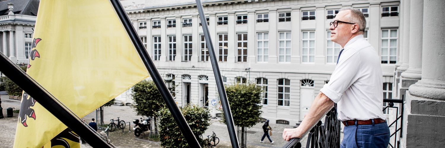 Matthias Diependaele's banner