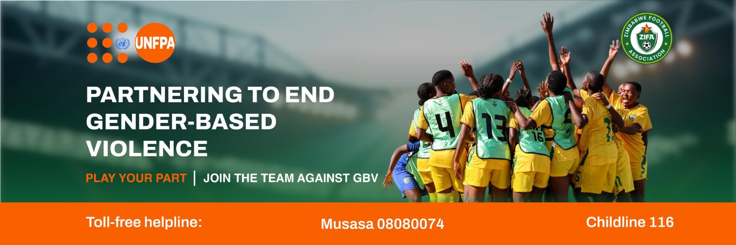 Zimbabwe Football Association's banner