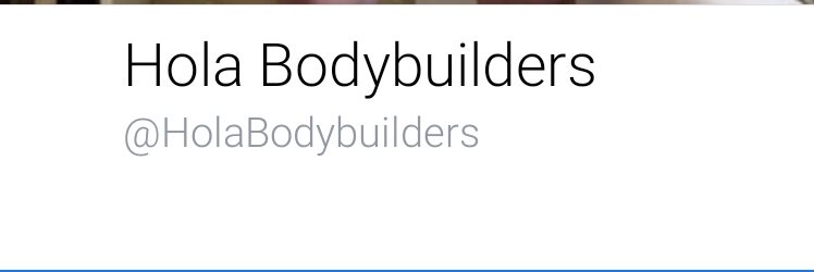 Hola Bodybuilders's banner