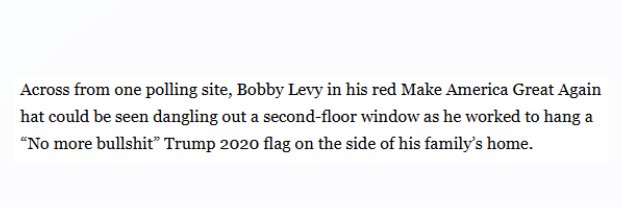 Bobby Levy's banner