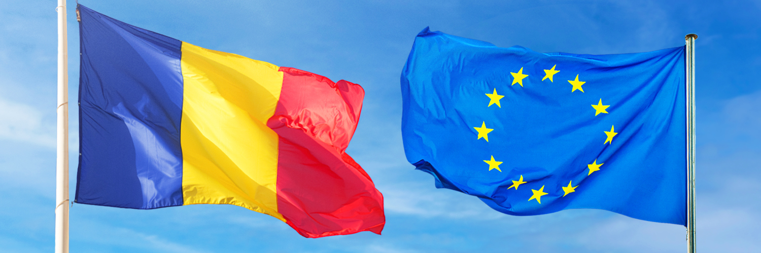 Klaus Iohannis's banner