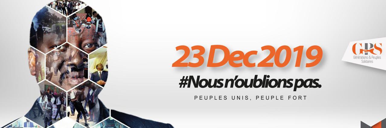 Guillaume K. Soro's banner