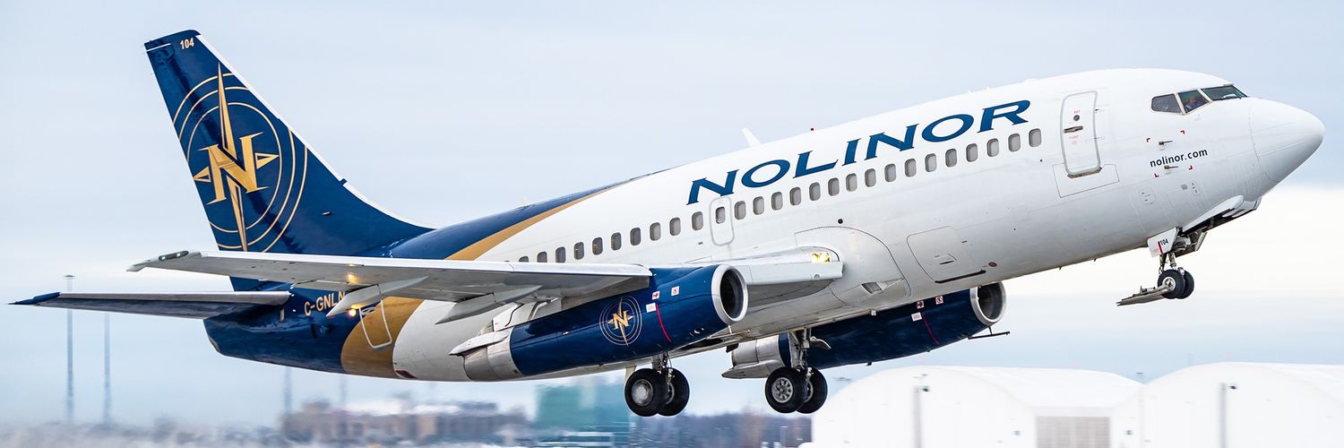 Nolinor Aviation's banner