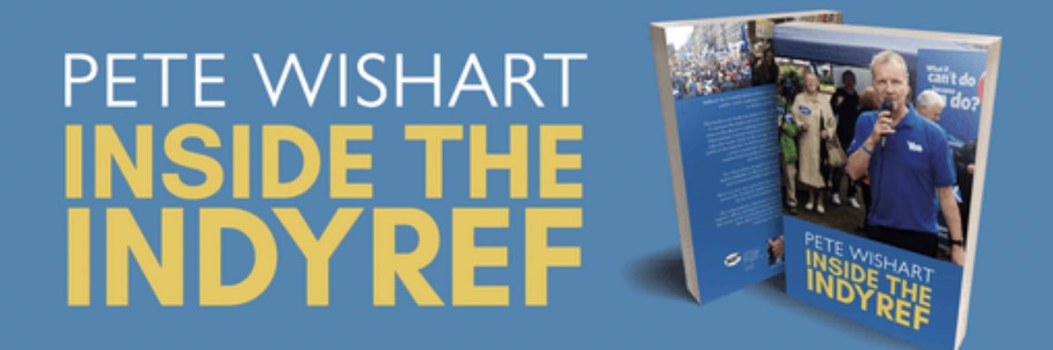 Pete Wishart's banner