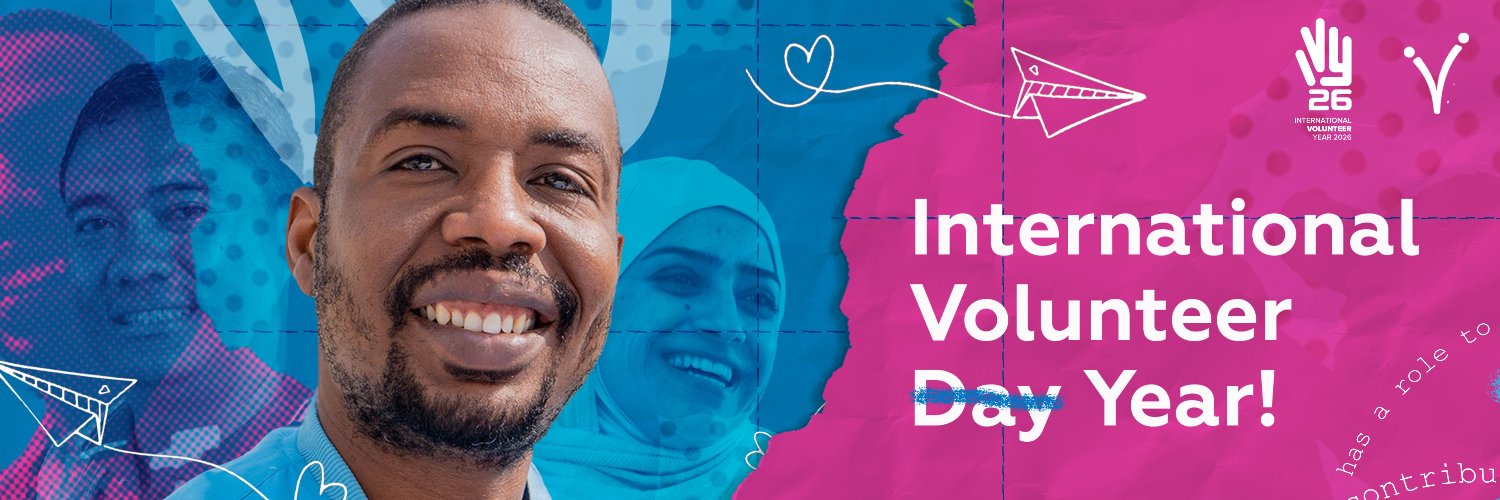 UN Volunteers's banner