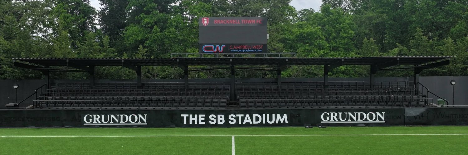 Bracknell Town FC's banner