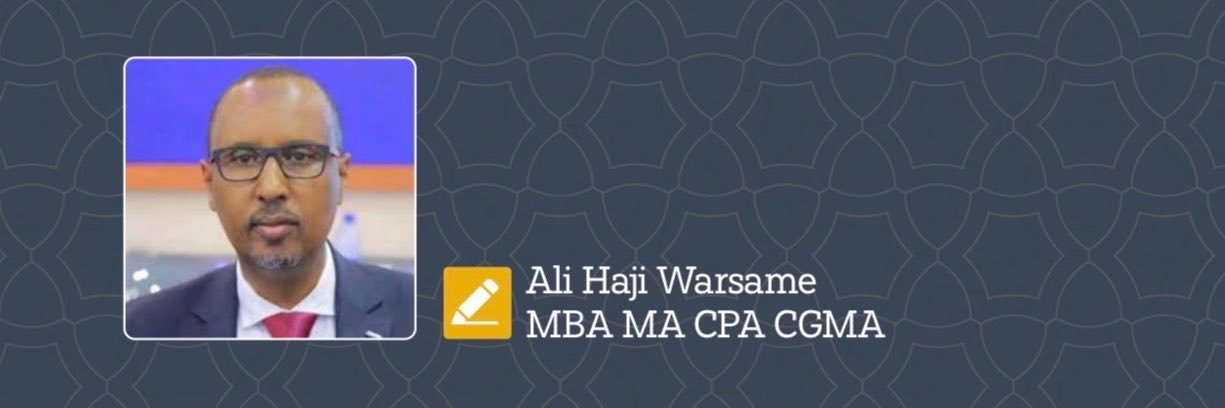 Ali H. Warsame's banner
