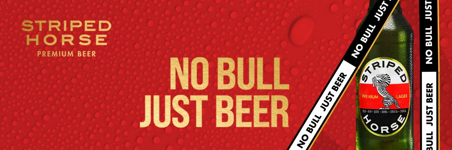 Striped Horse Premium Beer's banner