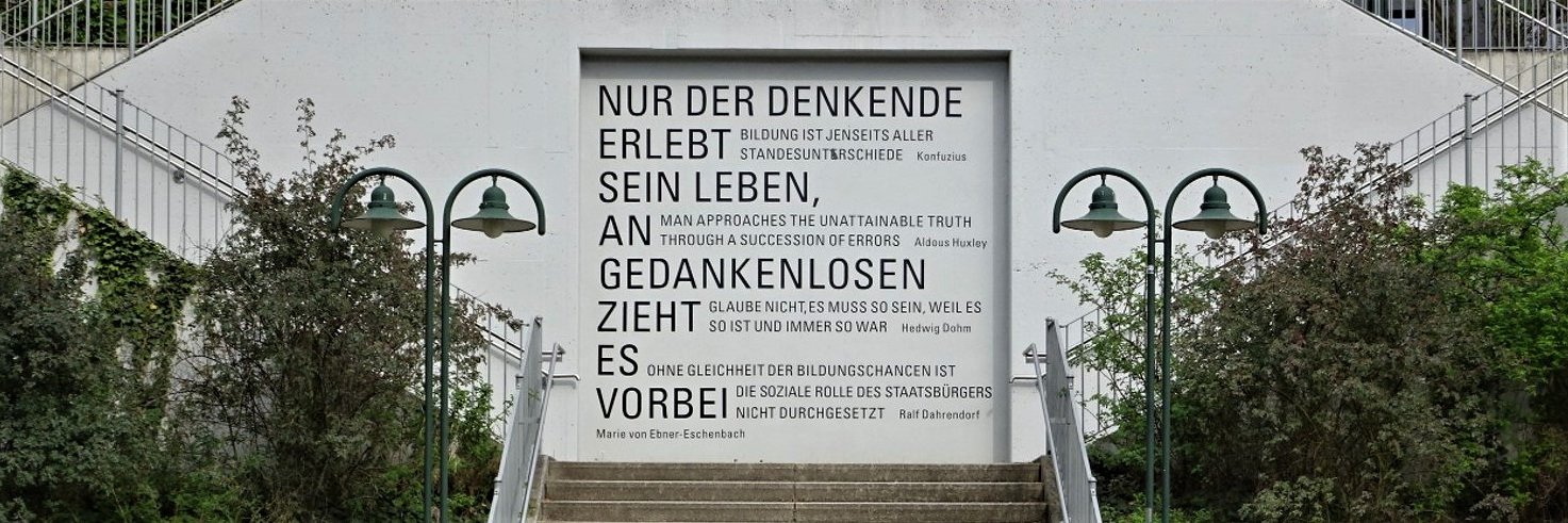 Dr. Hans Helmut Horn's banner