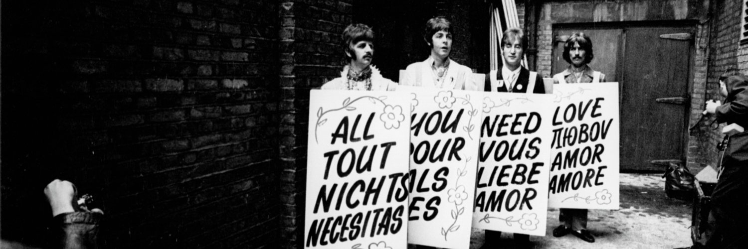The Beatles's banner