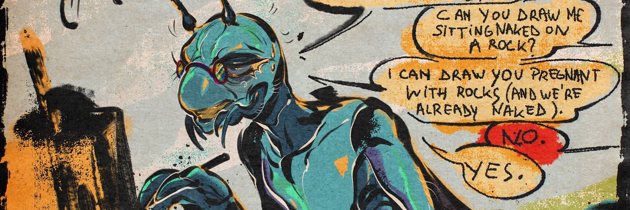 thedawner, comms open's banner