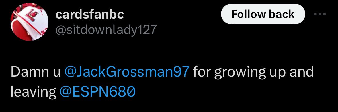 Jack Grossman's banner