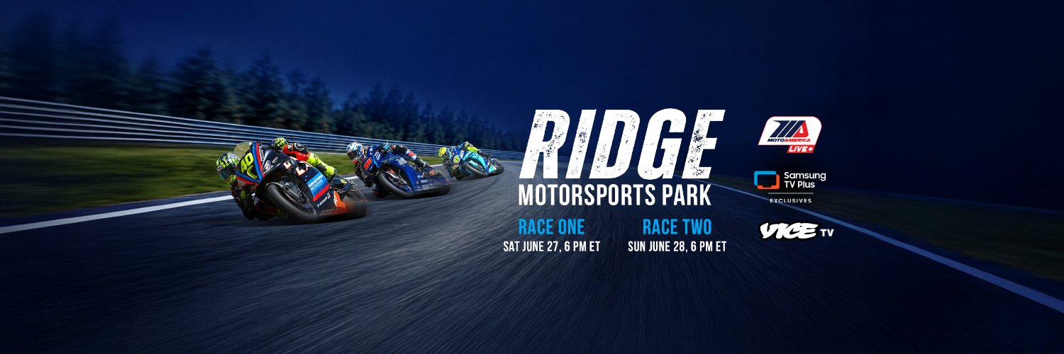 MotoAmerica's banner