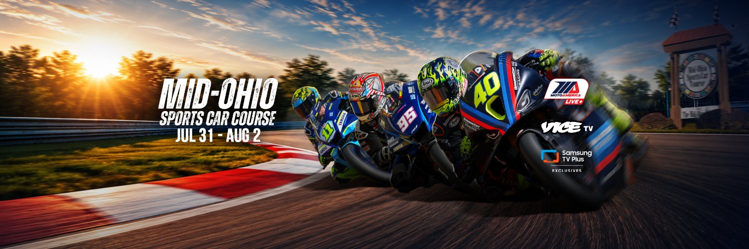 MotoAmerica's banner