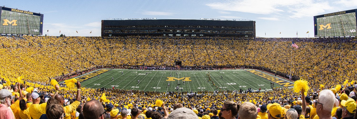 Michigan Football's banner