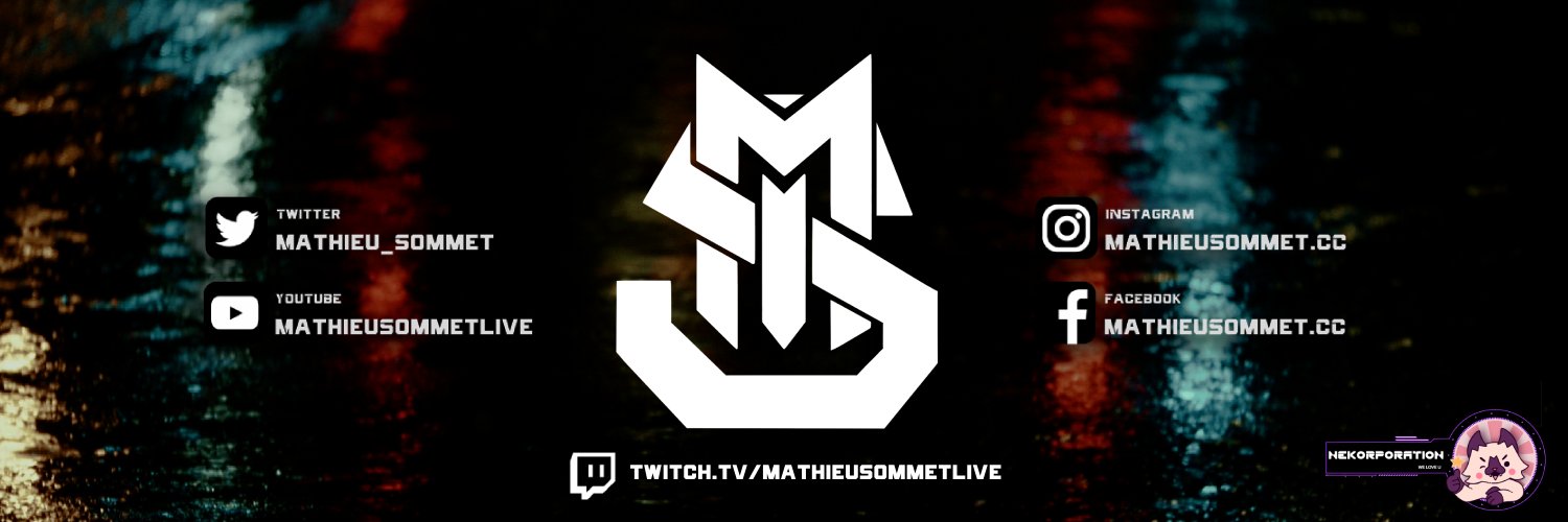 Mathieu Sommet's banner