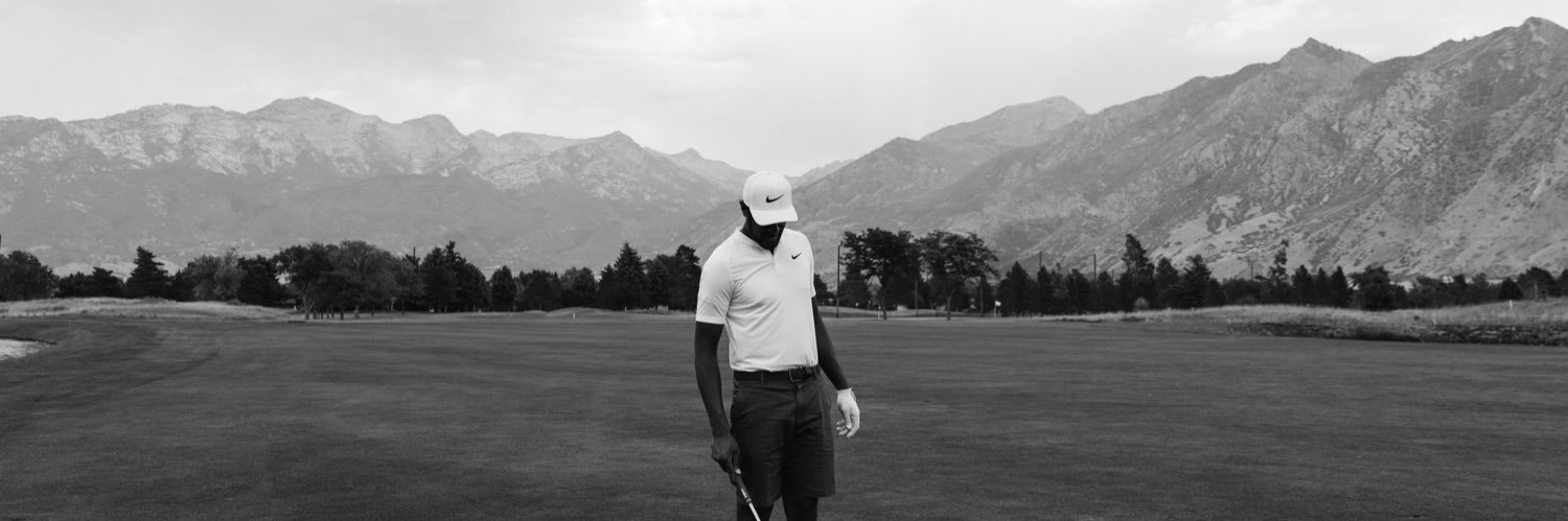 Tony Finau Golf's banner