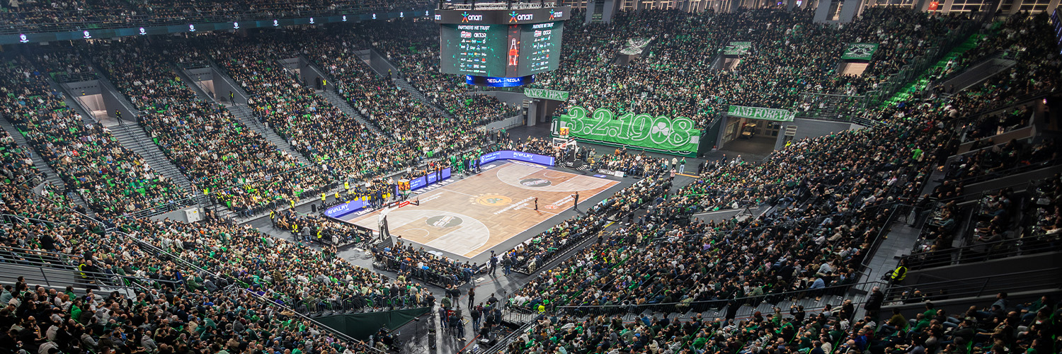 Panathinaikos BC's banner