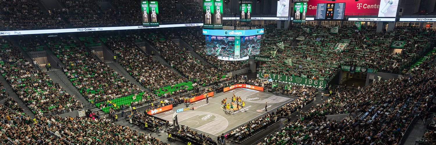 Panathinaikos BC's banner