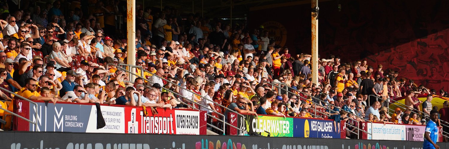 Motherwell FC's banner