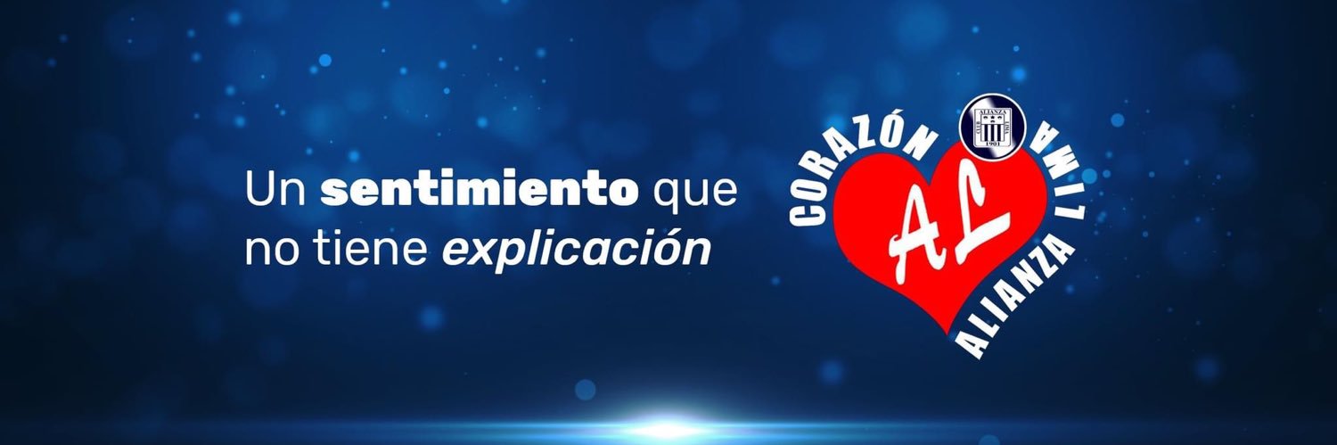 Corazón Alianza Lima's banner