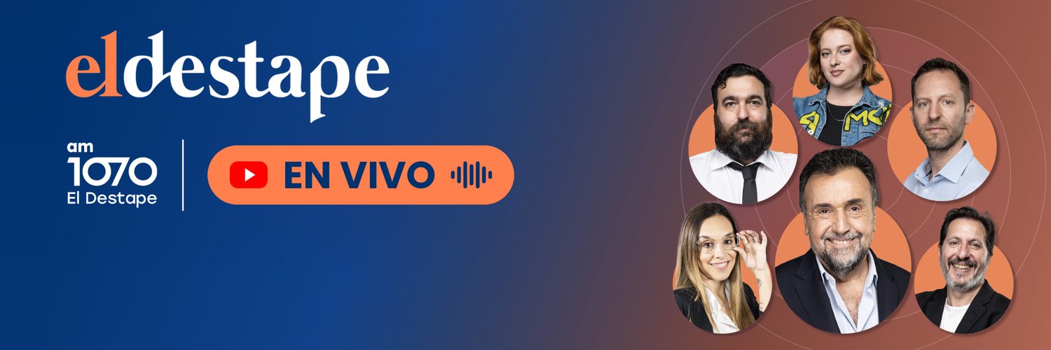El Destape's banner