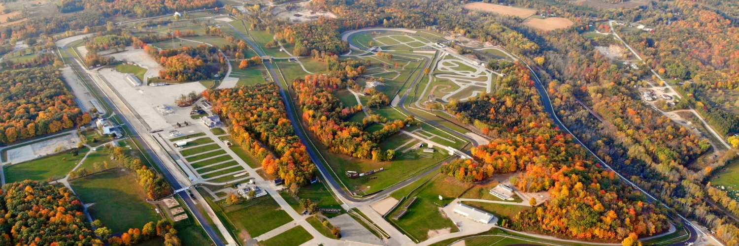 Road America's banner