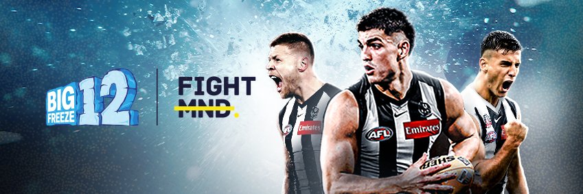 Collingwood FC's banner