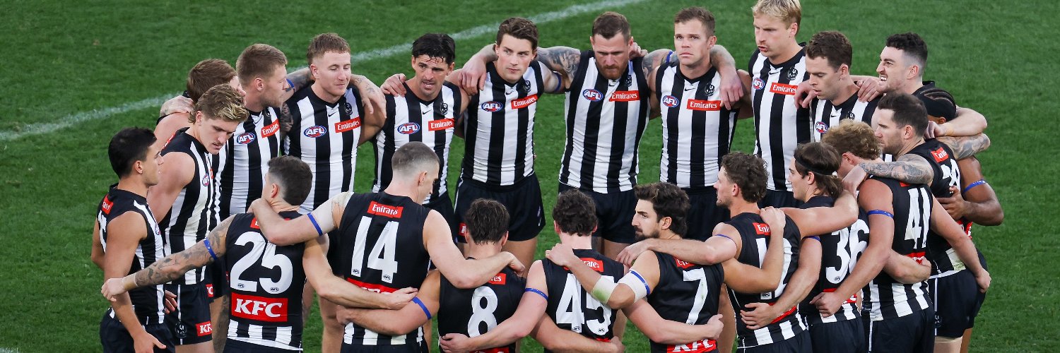 Collingwood FC's banner