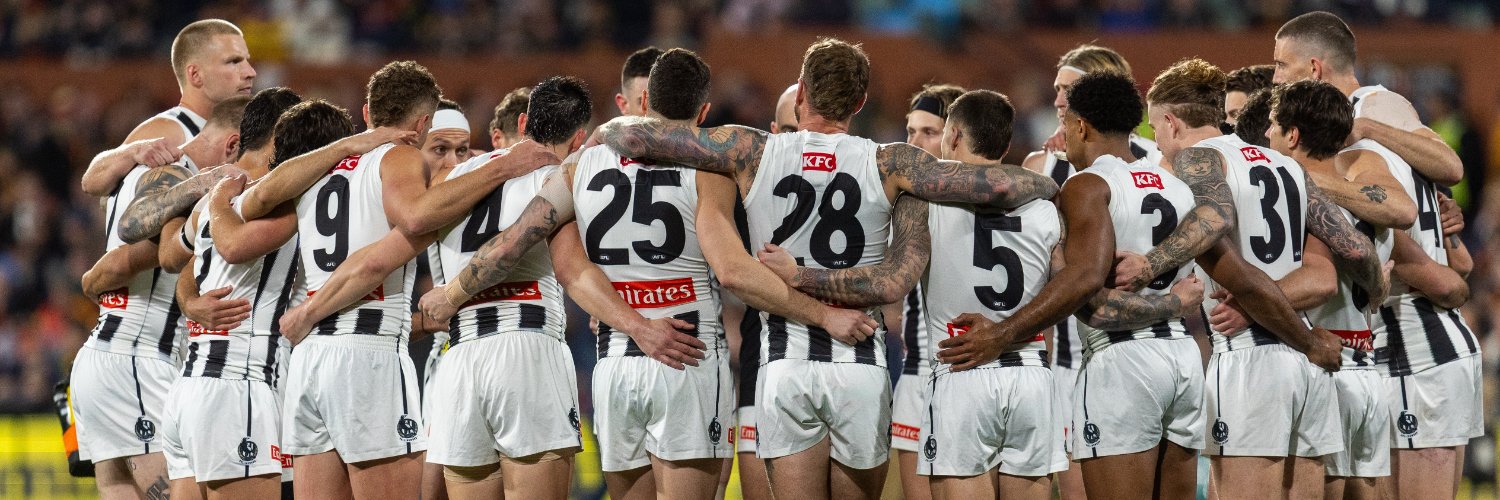 Collingwood FC's banner