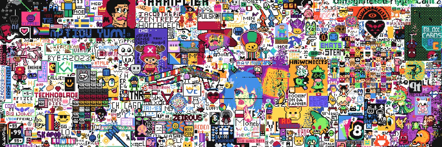 Rawblocky's banner