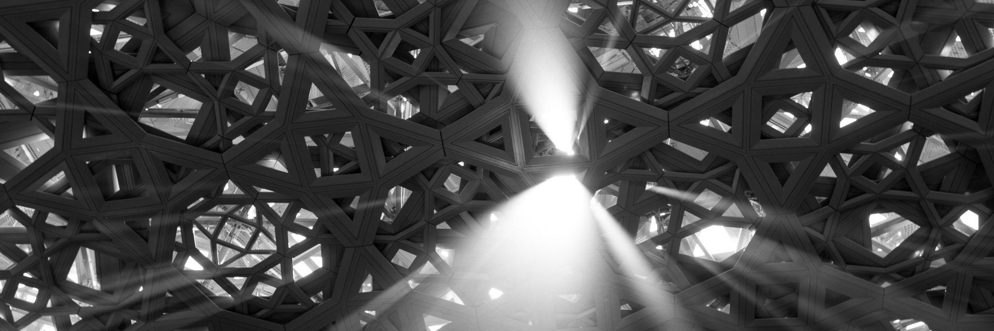 Louvre Abu Dhabi's banner