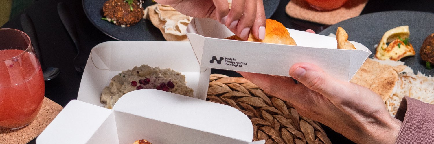 Notpla's banner