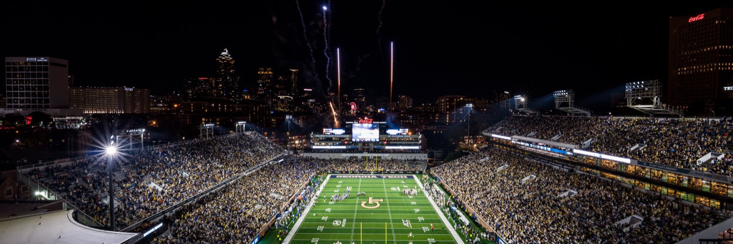 Georgia Tech Football's banner