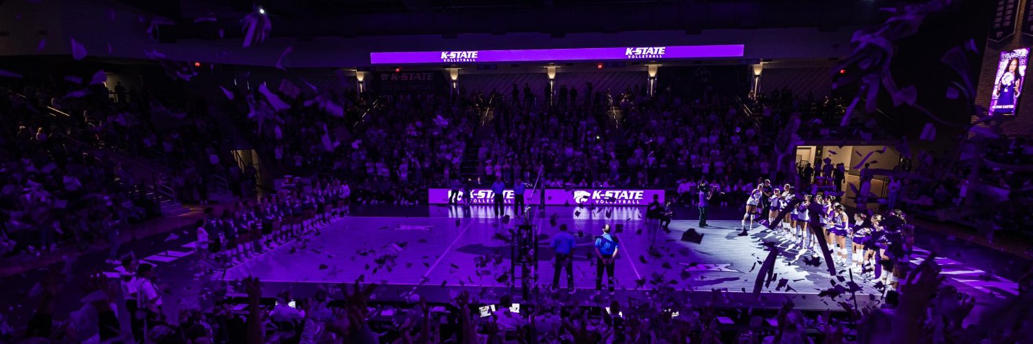 K-State Volleyball's banner