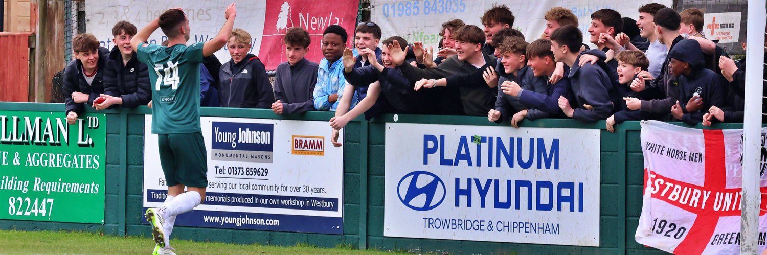Westbury United's banner