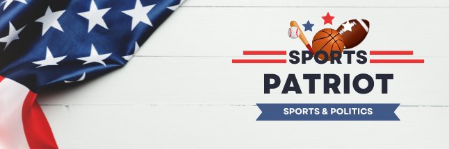 Sports Patriot's banner