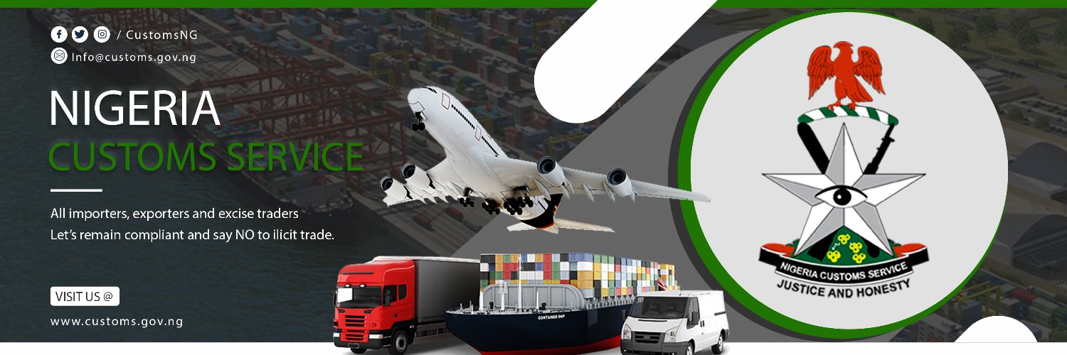NIGERIA CUSTOMS's banner