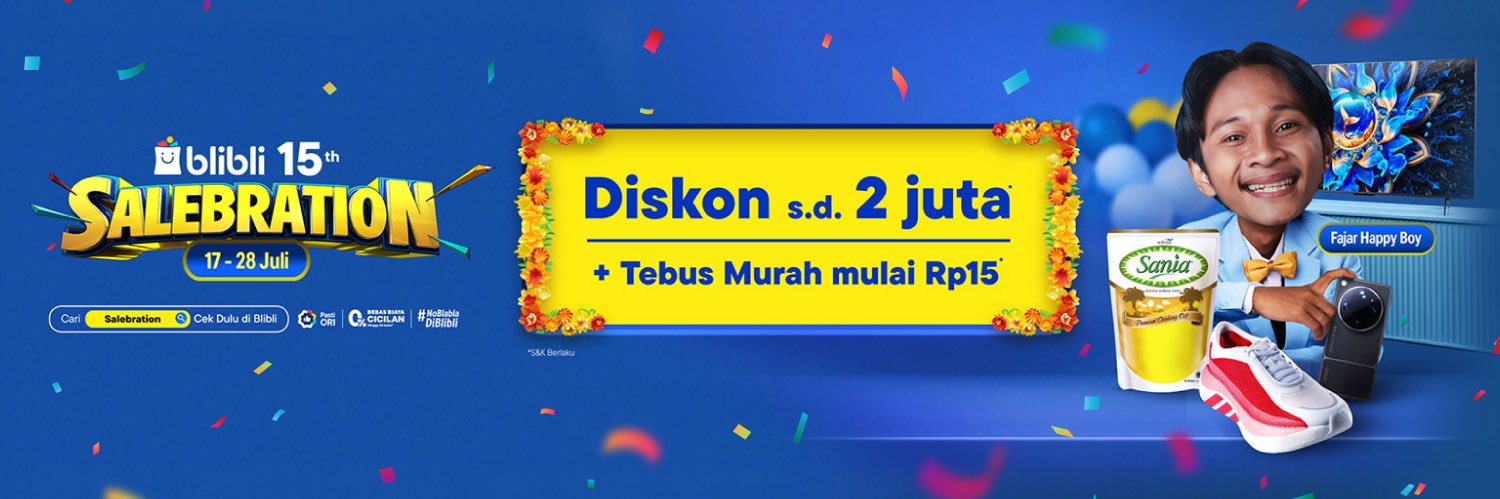 Blibli's banner