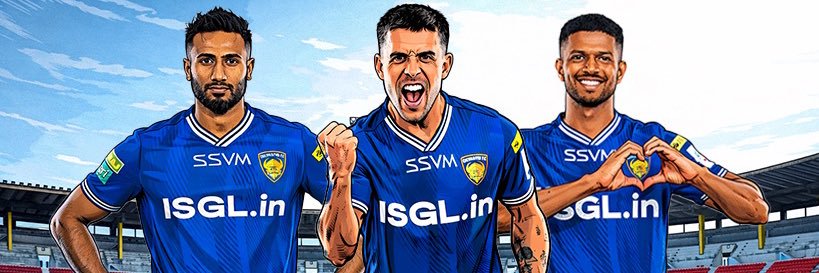 Chennaiyin F.C.'s banner