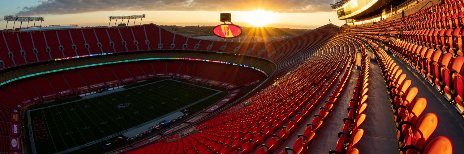 Kansas City Chief for Life, I Bleed Red & Gold's banner