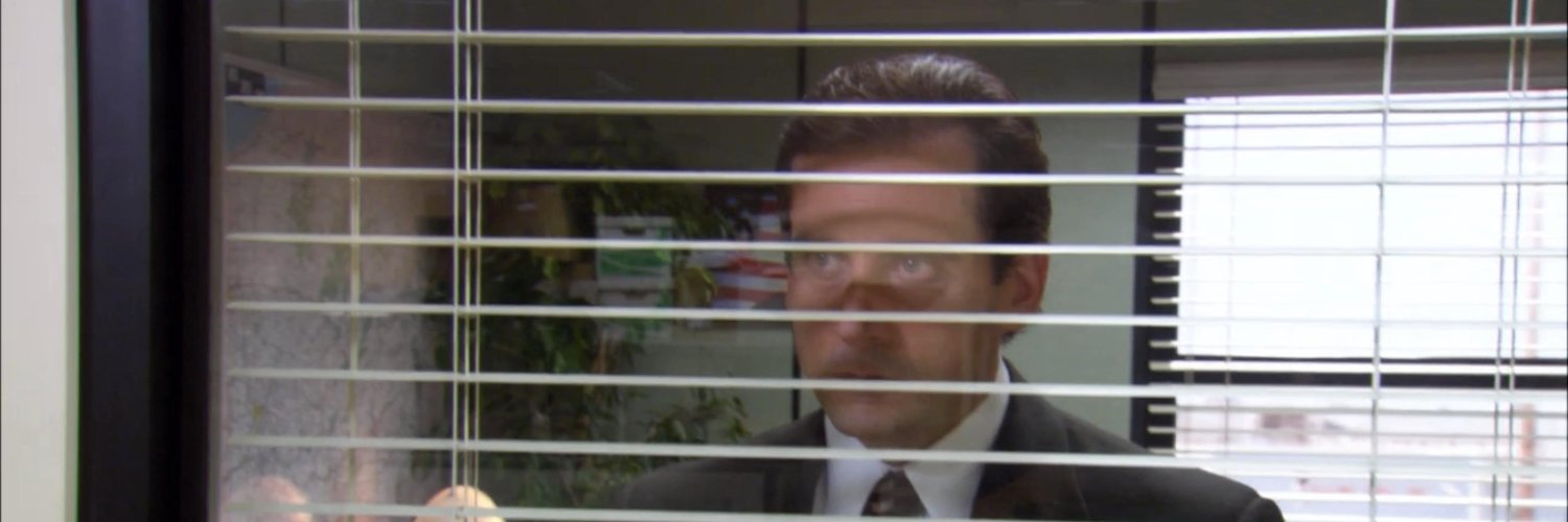 Michael Scott's banner