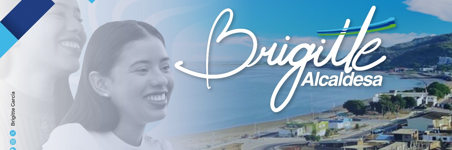 Brigitte García's banner