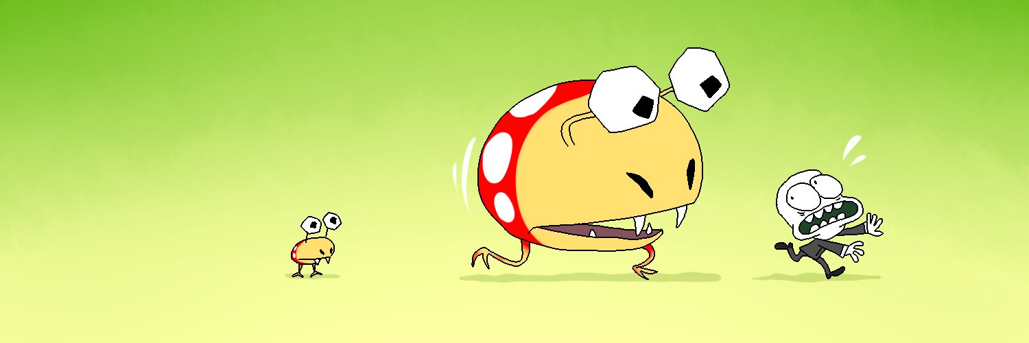 Doodling Pikman's banner