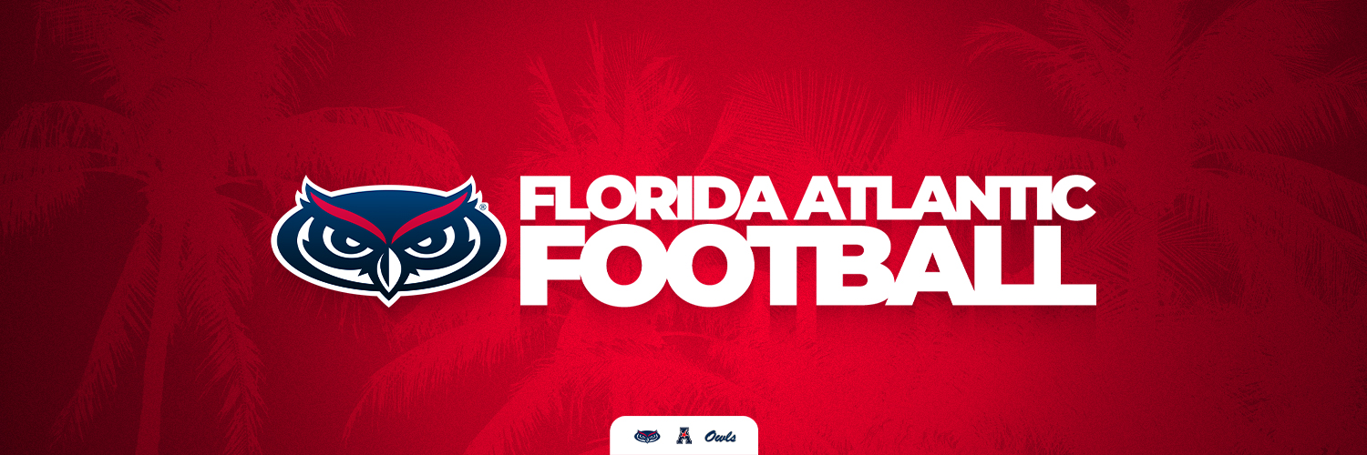 Florida Atlantic Football's banner