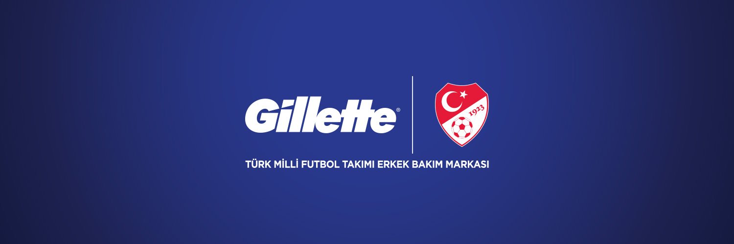 Gillette Türkiye's banner