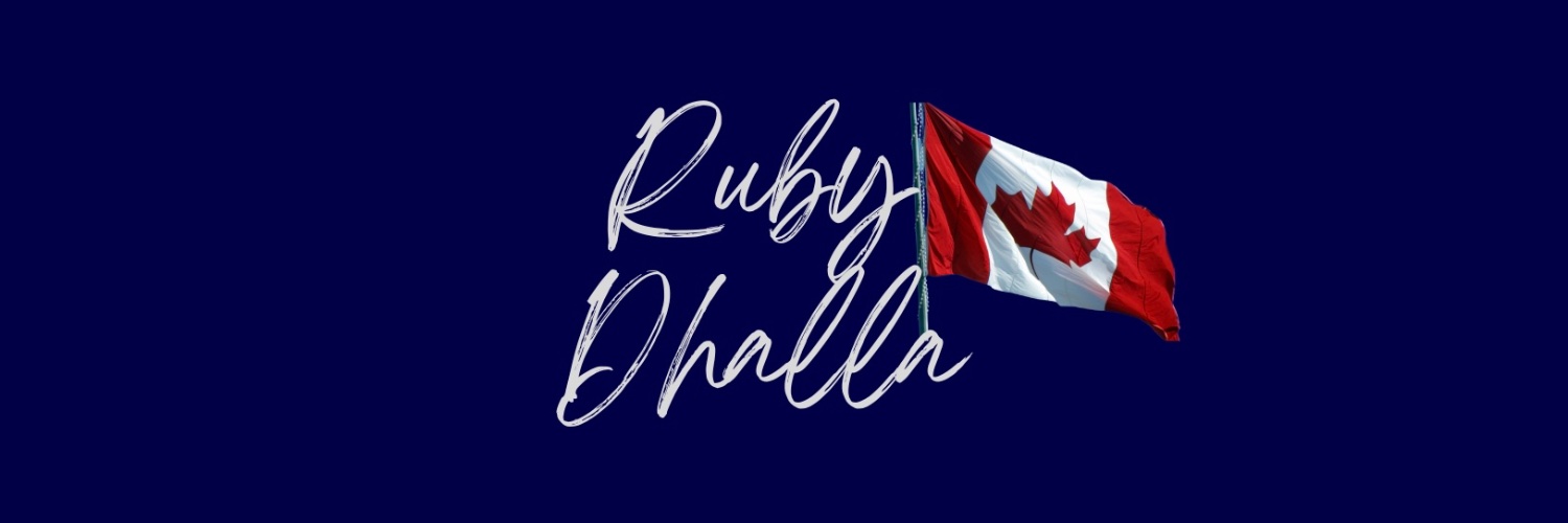 Ruby Dhalla's banner