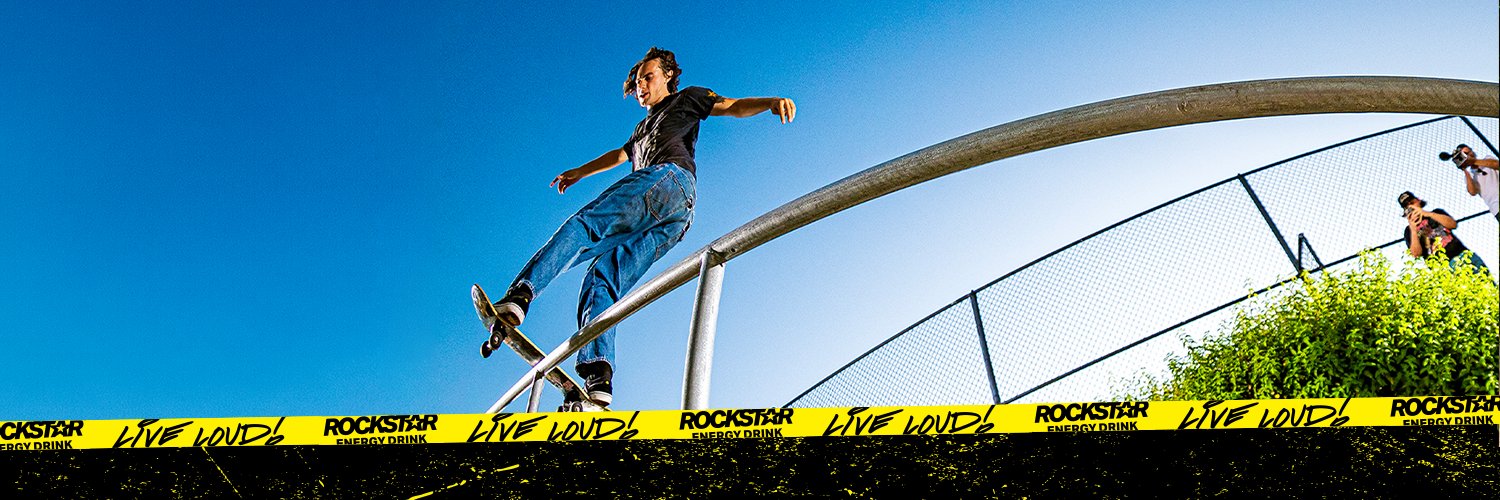 Rockstar Energy Drink's banner
