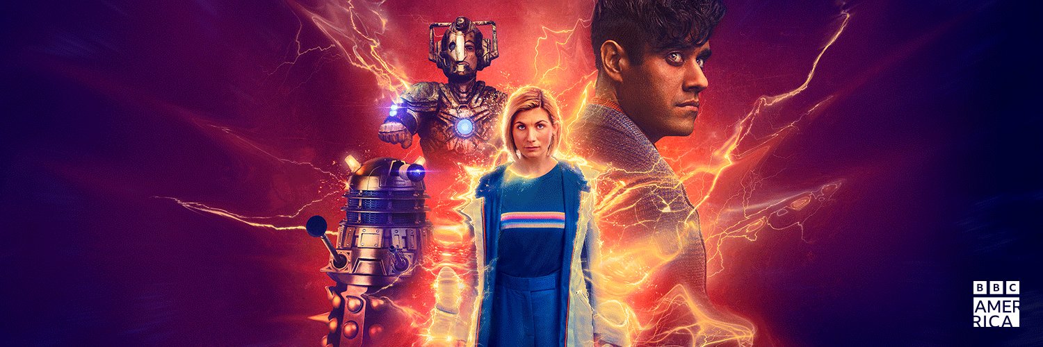 Doctor Who on AMC+'s banner