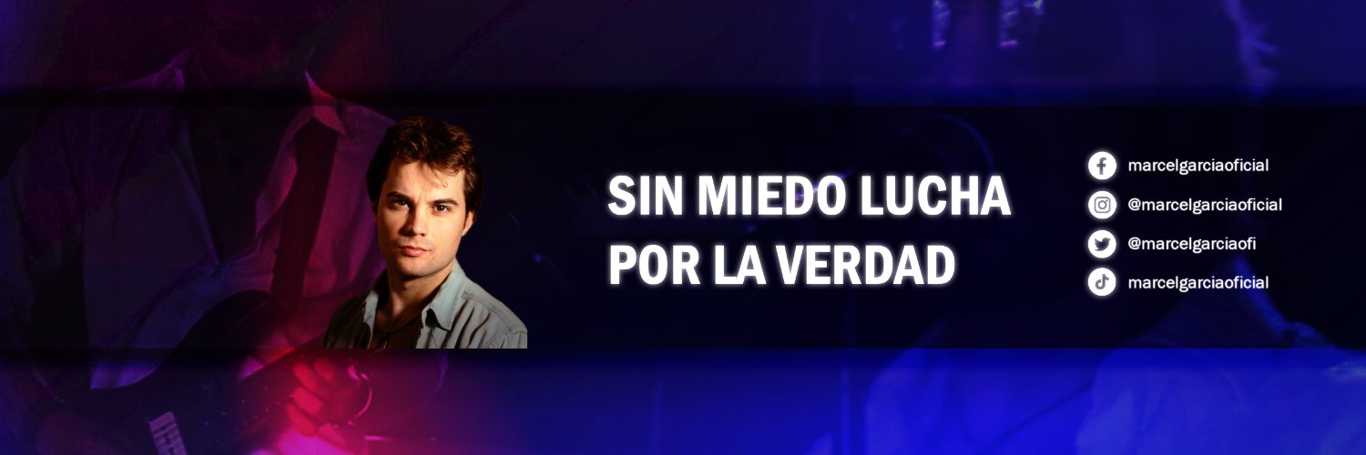 Marcel García's banner
